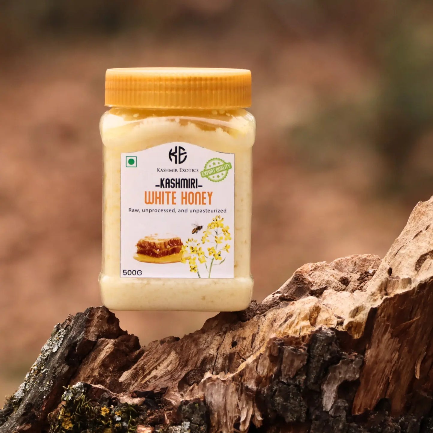 Pure Kashmiri White Acacia Honey 500 gm Kashmir Exotics