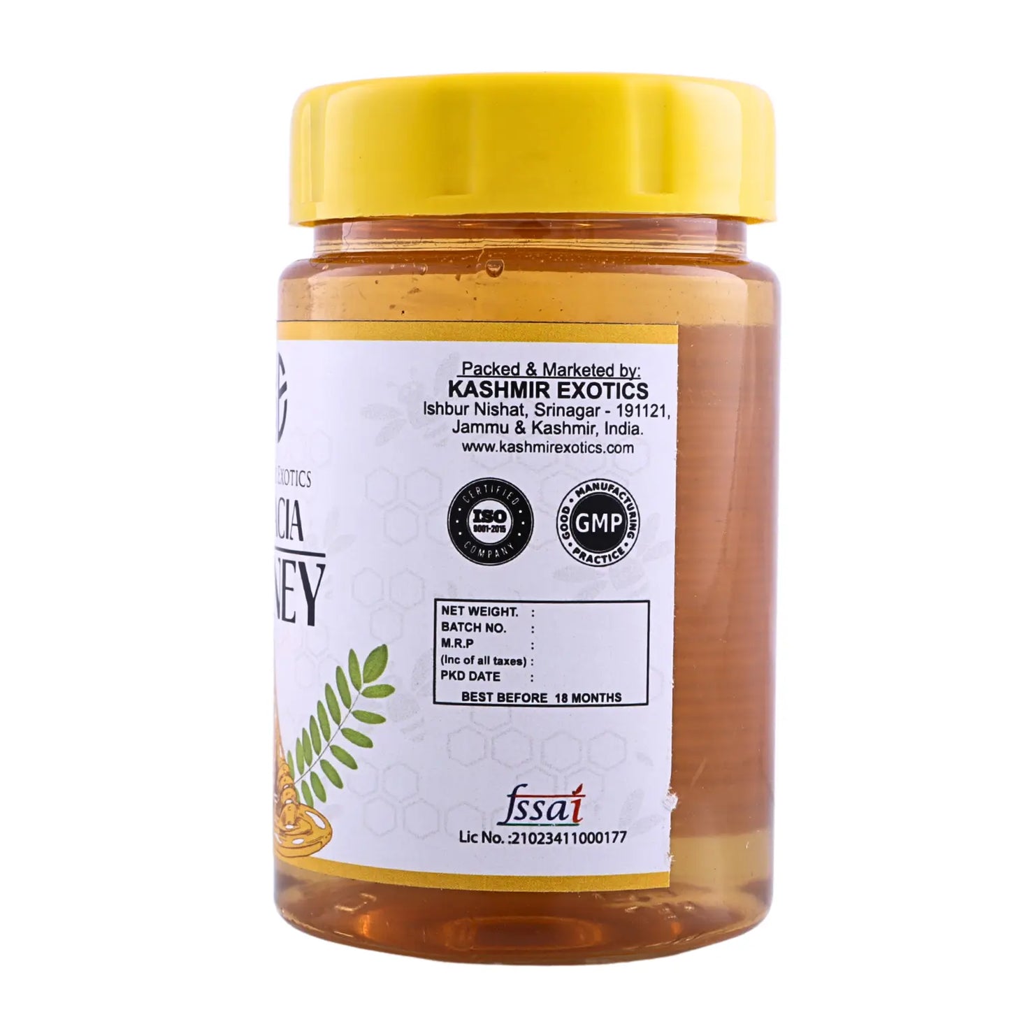 Pure Kashmiri Acacia Honey 250gm Kashmir Exotics