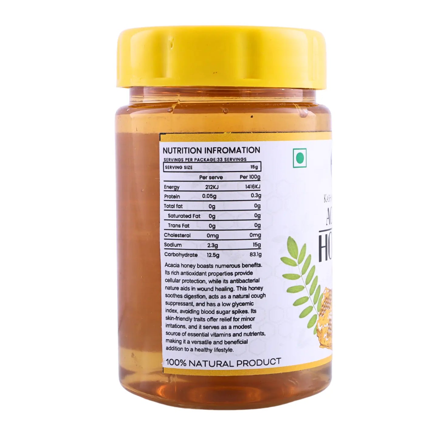 Pure Kashmiri Acacia Honey 250gm Kashmir Exotics