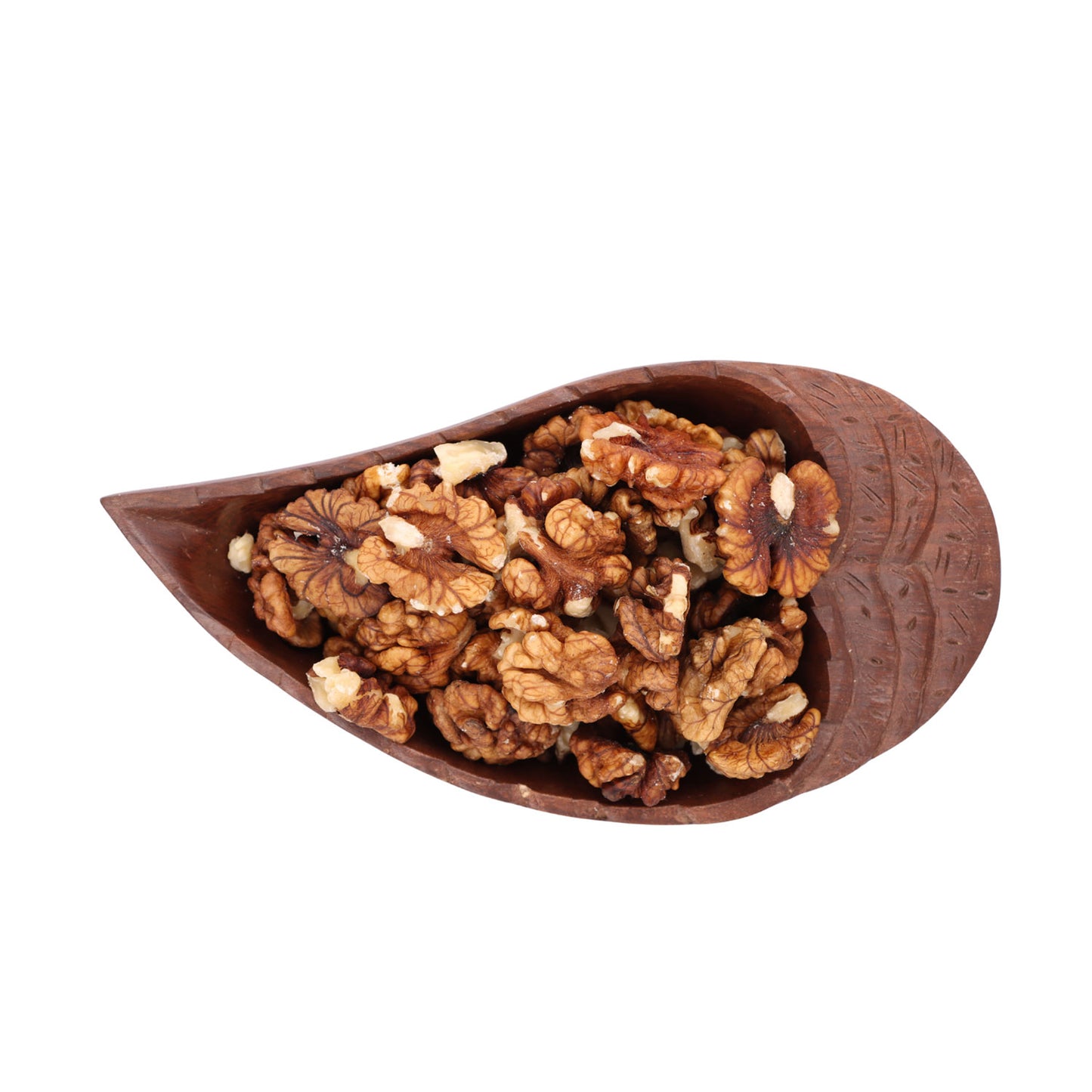 Handcrafted Walnut Bowl (7 x 3.5 x 1.75 Inches)