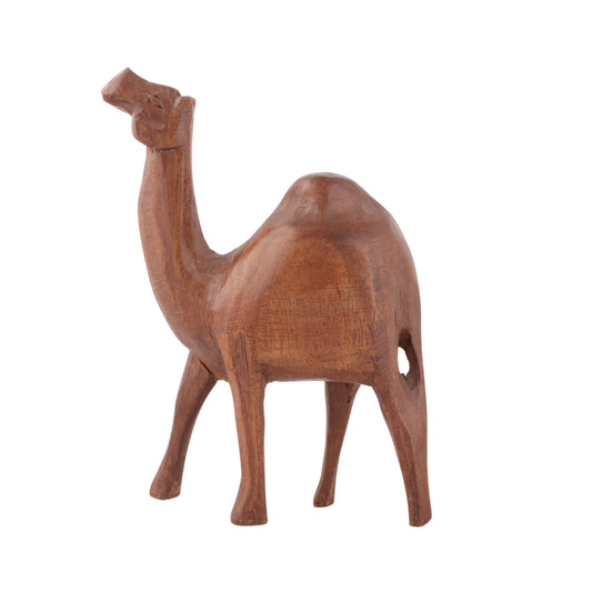 Handcrafted walnut Camel (4.5 x 1.75 x 6.25 Inches)