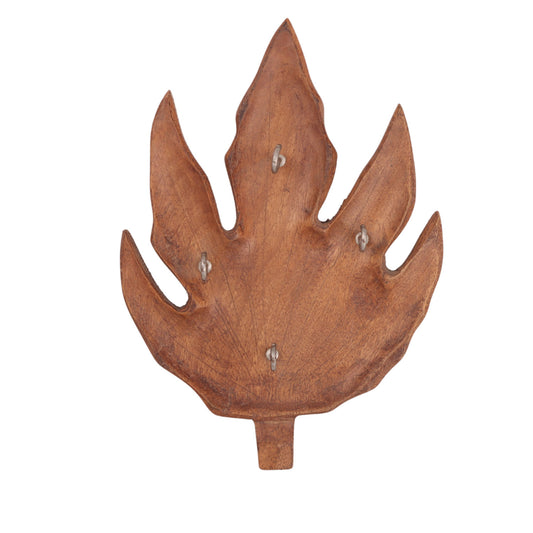 Handmade Walnut Wood Key hanger (6 x 1.25 x 8 Inches)