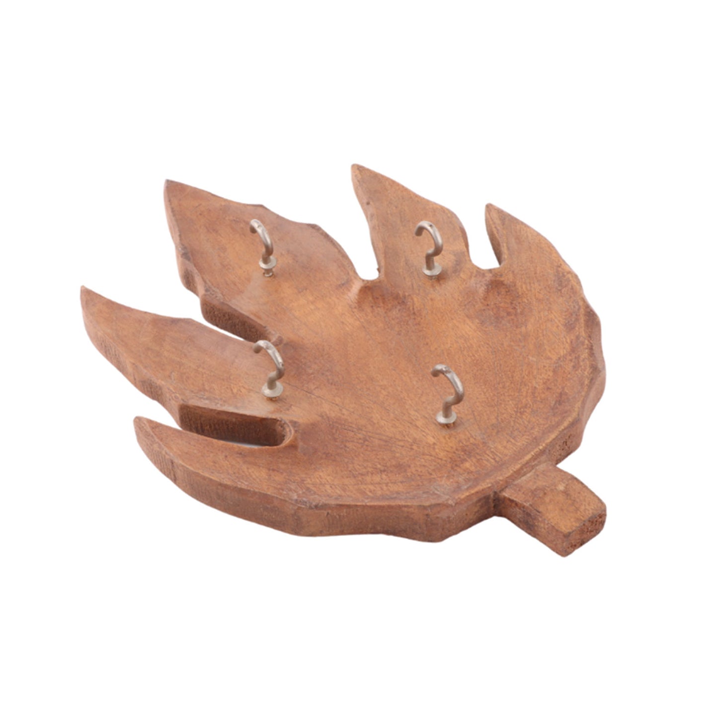 Handmade Walnut Wood Key hanger (6 x 1.25 x 8 Inches)