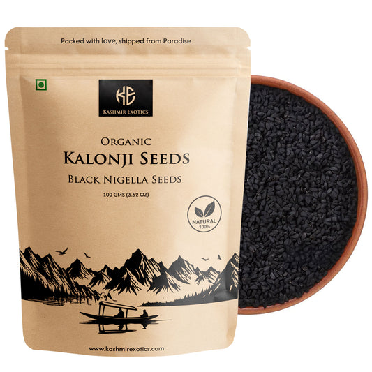 Organic Kalonji Seeds | Black Nigella Seeds 100gm
