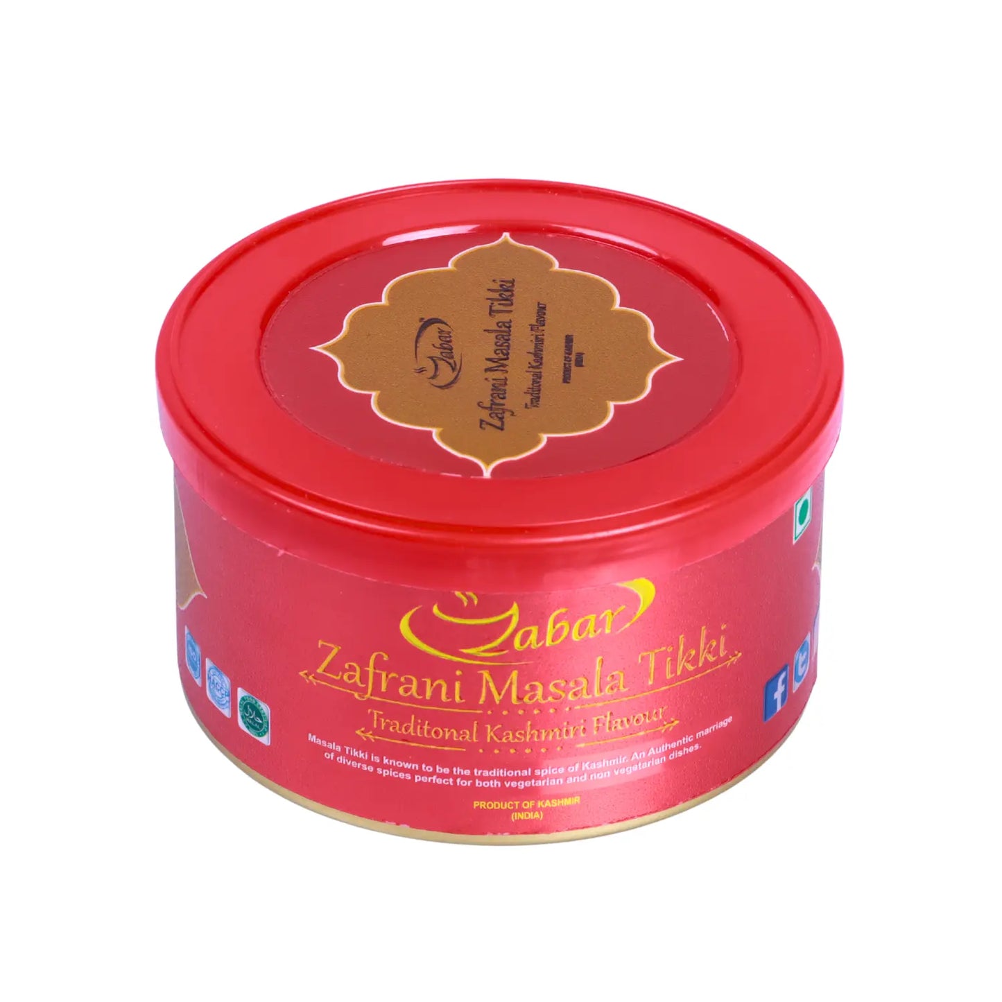 Zabar Zaffrani Masala Tikki 200 gm Kashmir Exotics