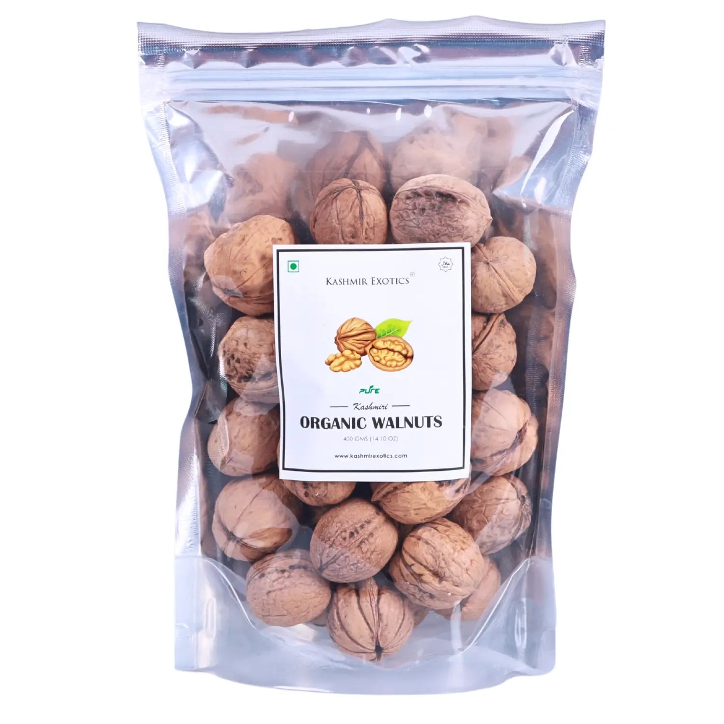 Pure Kashmiri Organic Walnuts With Shell Kashmir Exotics