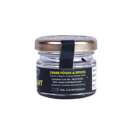 Zabar Pure Himalayan Shilajit Gold Grade 10gm Zabar