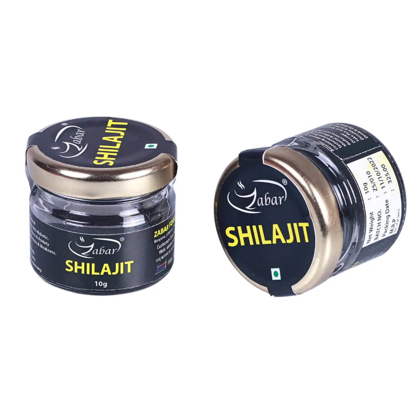 Zabar Pure Himalayan Shilajit Gold Grade 10gm Zabar