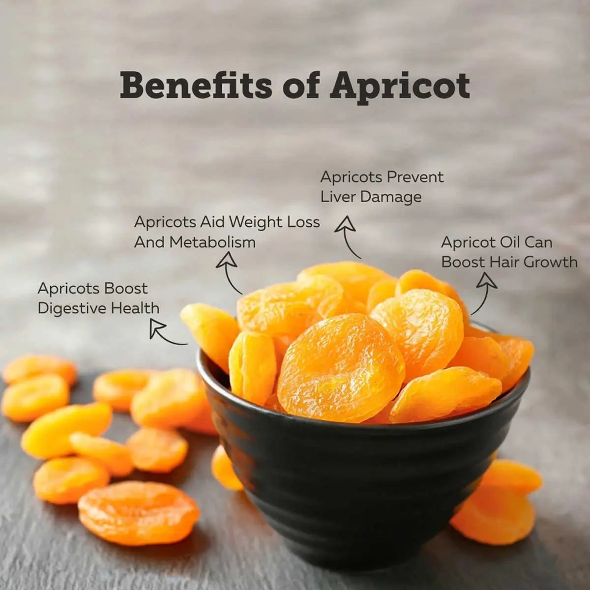 Pure Dried Seedless Apricots 200 gm Kashmir Exotics