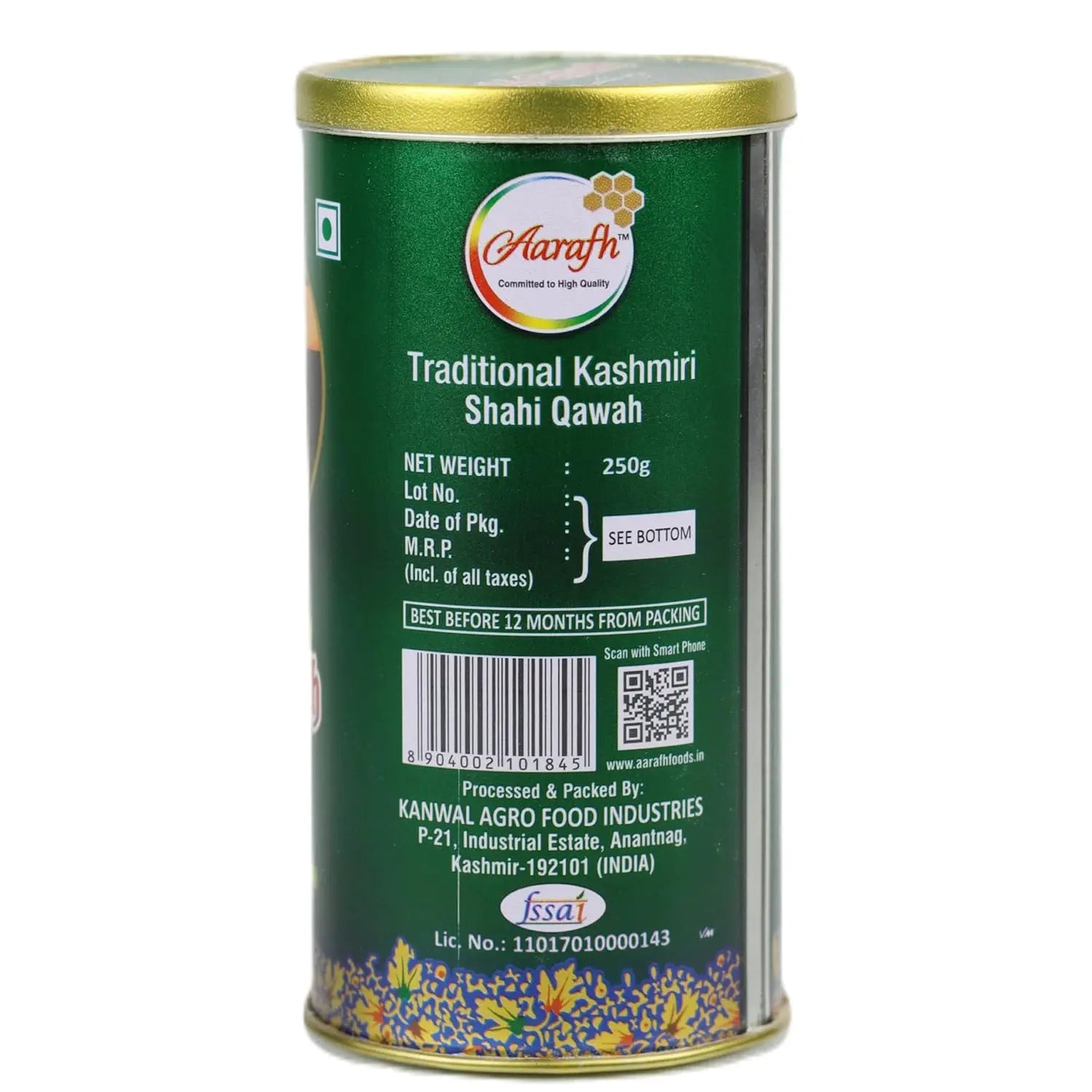 Aarafh Shahi Kehwa (250) Kashmir Exotics