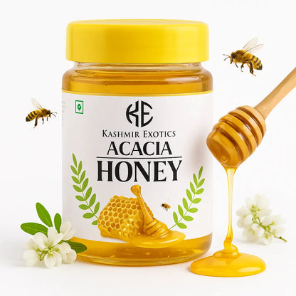 Pure Kashmiri Acacia Honey 250gm Kashmir Exotics