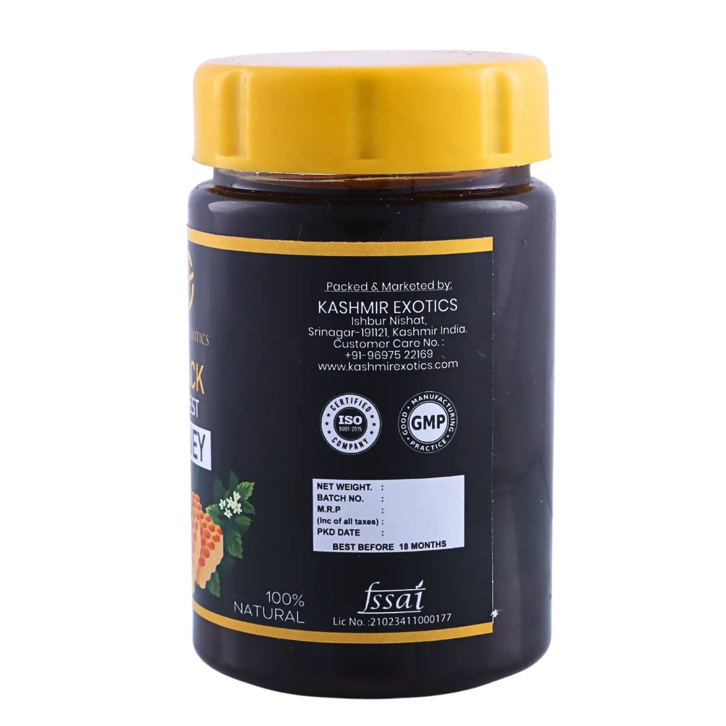 Pure Kashmiri Black Honey 250 gm Kashmir Exotics