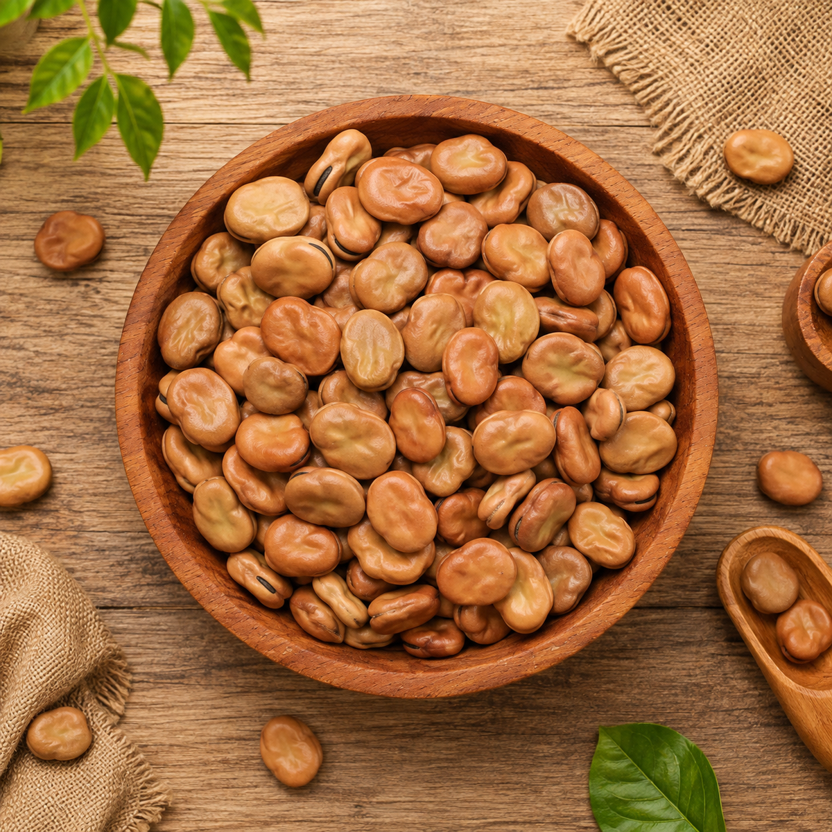 Kashmiri Fava Beans (Baegle Dal)
