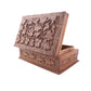 Handcrafted Kashmiri Wooden Jewelry & Gift Box (8 x 5.2 x 3 Inches)