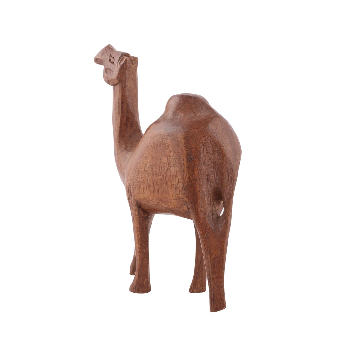 Handcrafted walnut Camel (4.5 x 1.75 x 6.25 Inches)