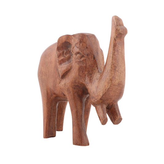 Handcrafted walnut Elephant (3.5 x 1.75 x 4 Inches)
