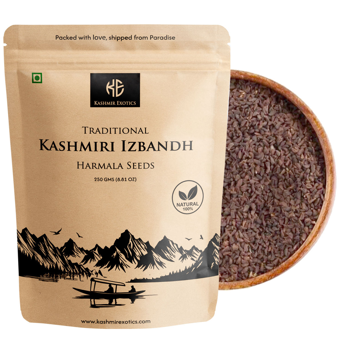 Kashmiri Harmala Seeds (Izbandh) 250gm