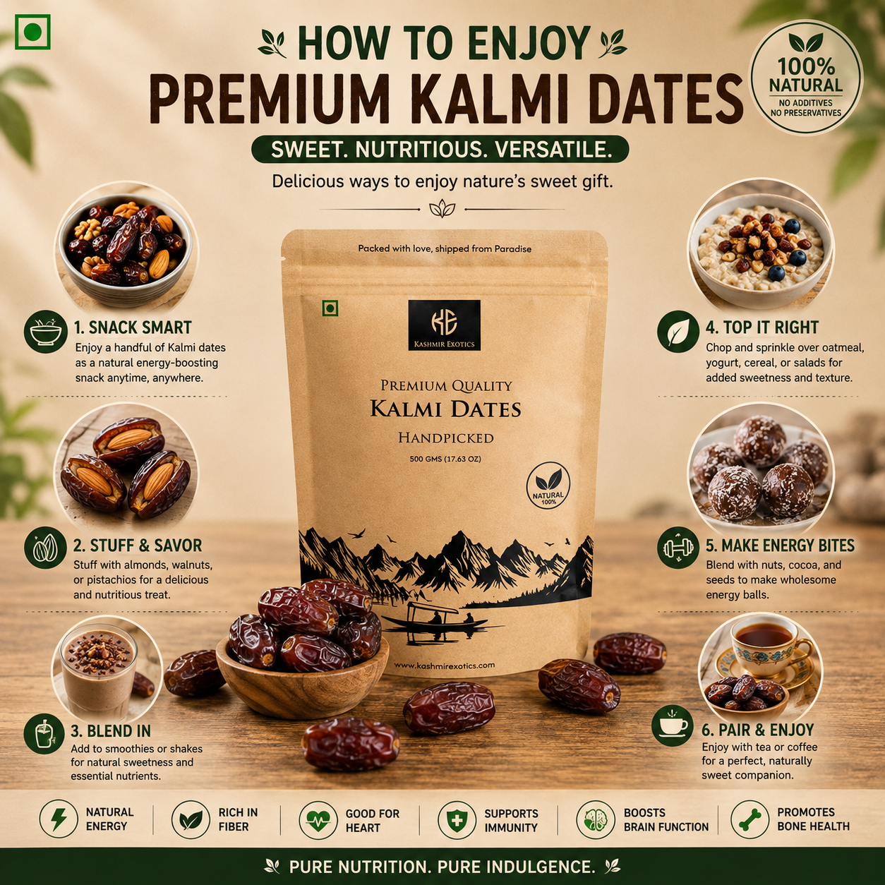 Handpicked Kalmi Dates