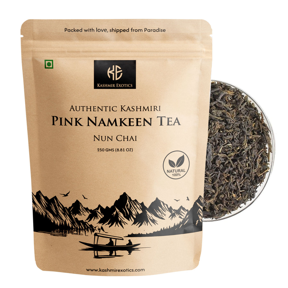 Authentic Kashmiri Namkeen Tea | Pink Tea | Sheer Chai 250gm