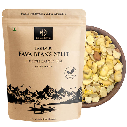 Kashmiri Fava Beans halved (Chilith Baegle Dal)