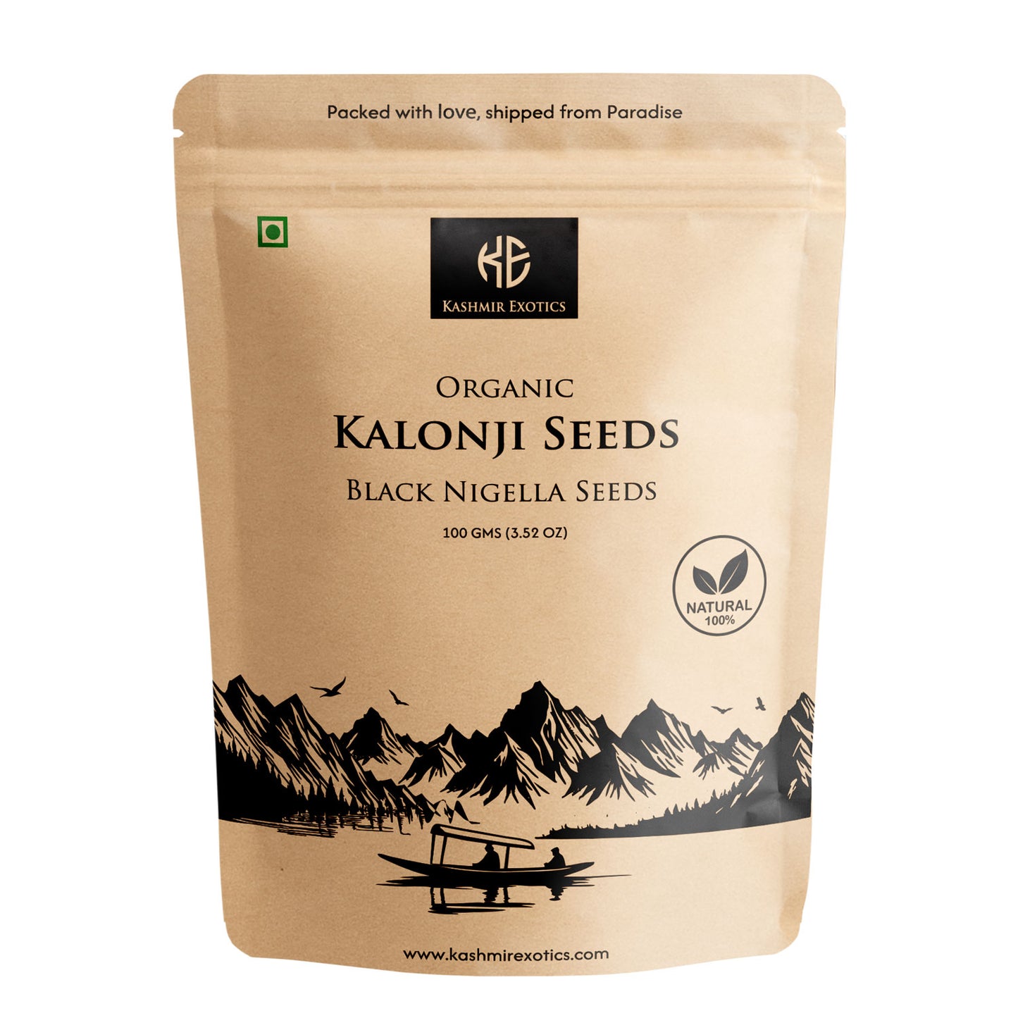 Organic Kalonji Seeds | Black Nigella Seeds 100gm
