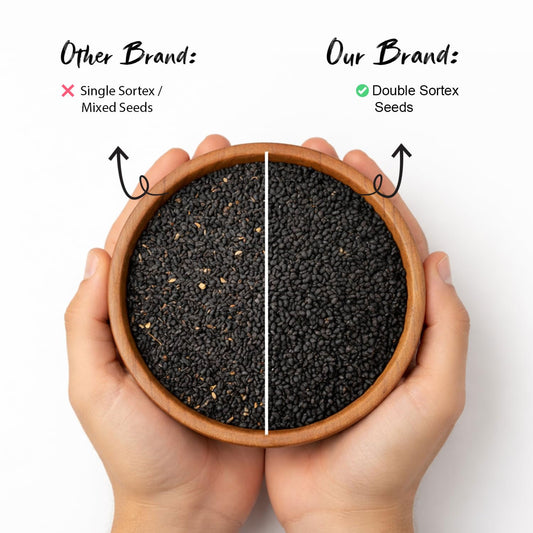 Organic Kalonji Seeds | Black Nigella Seeds 100gm