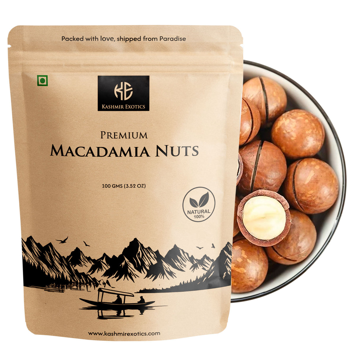 Premium Macadamia Nuts 100gm