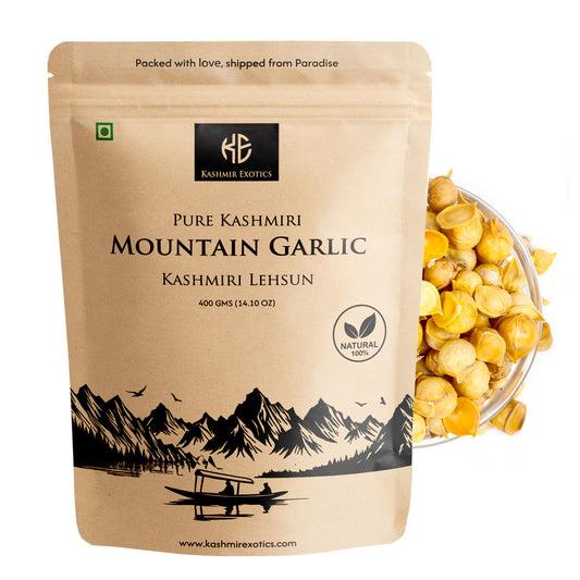 Pure Kashmiri Snow Mountain Garlic