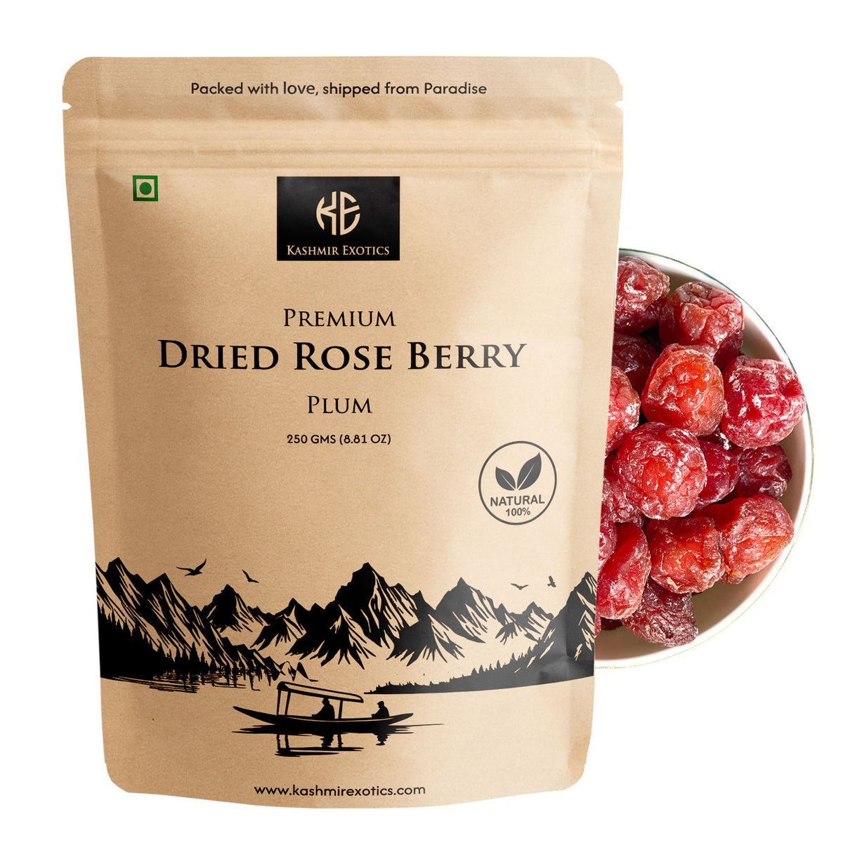 Premium Dried Rose Berry Plum 250gm