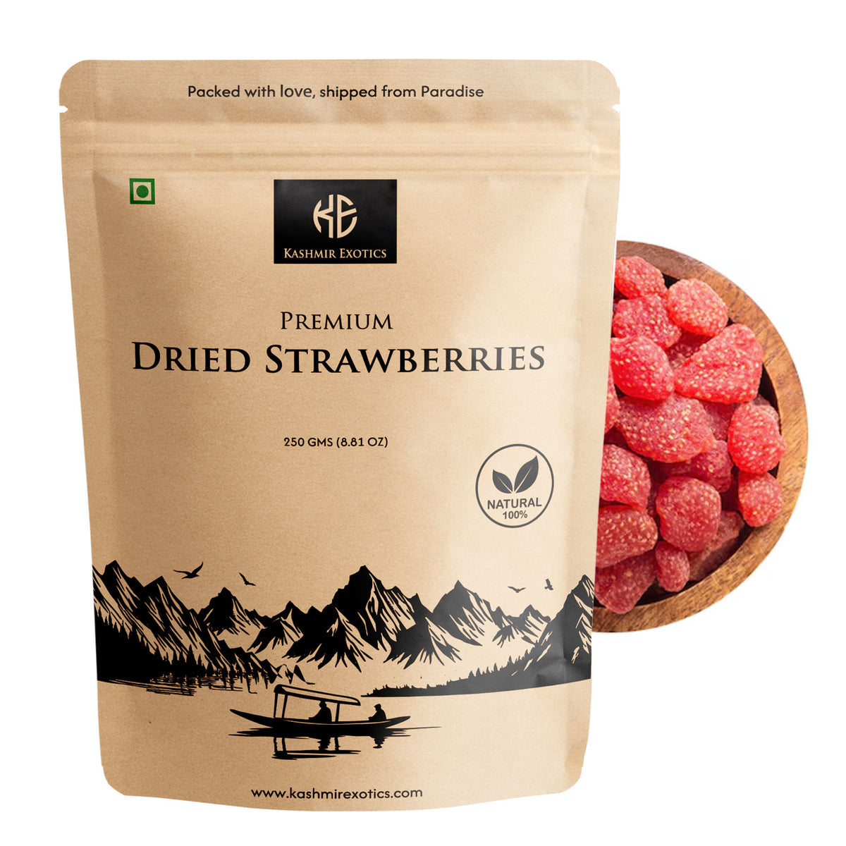 Premium Dried Strawberries