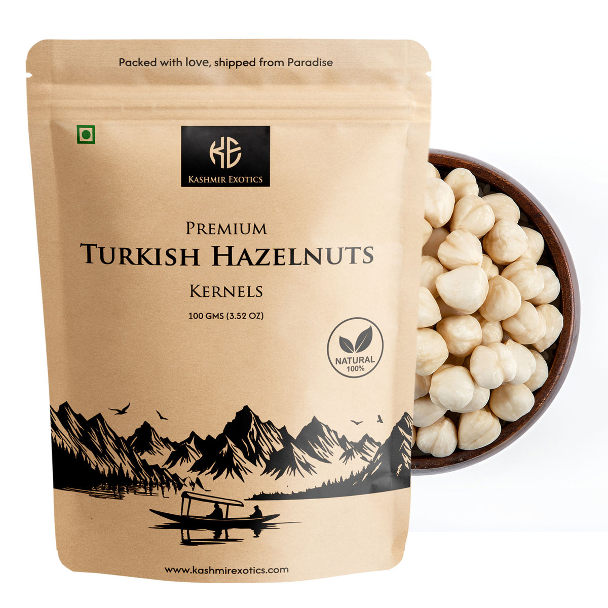 Premium Turkish Hazelnuts 100gm