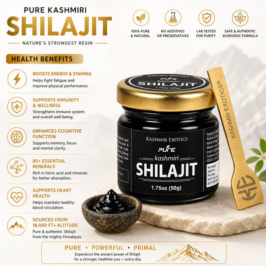 Pure Kashmiri Shilajit Semi Solid (50 g)
