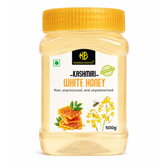 Pure Kashmiri Natural White Honey