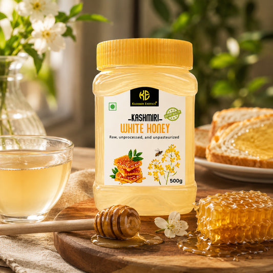 Pure Kashmiri Natural White Honey