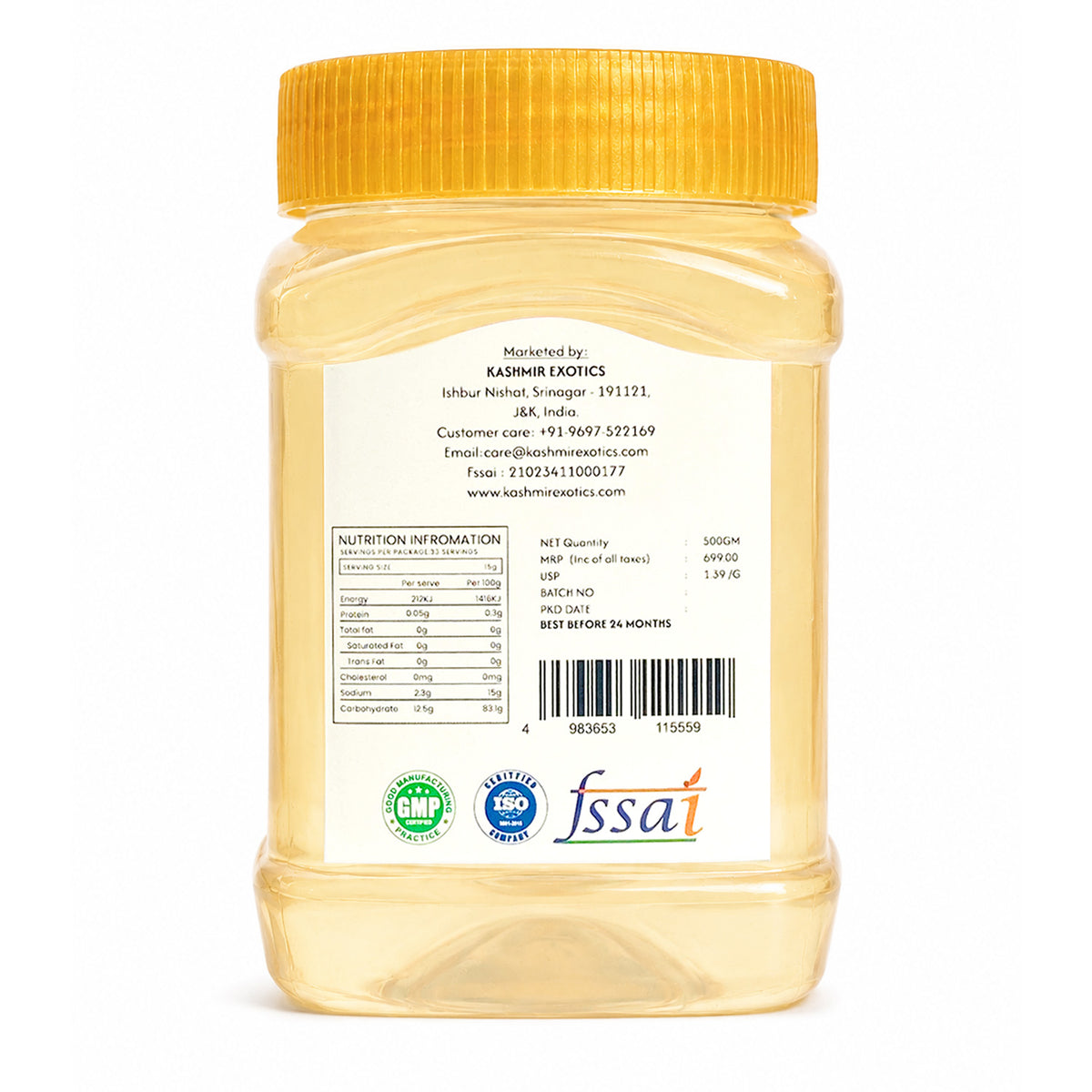 Pure Kashmiri Natural White Honey