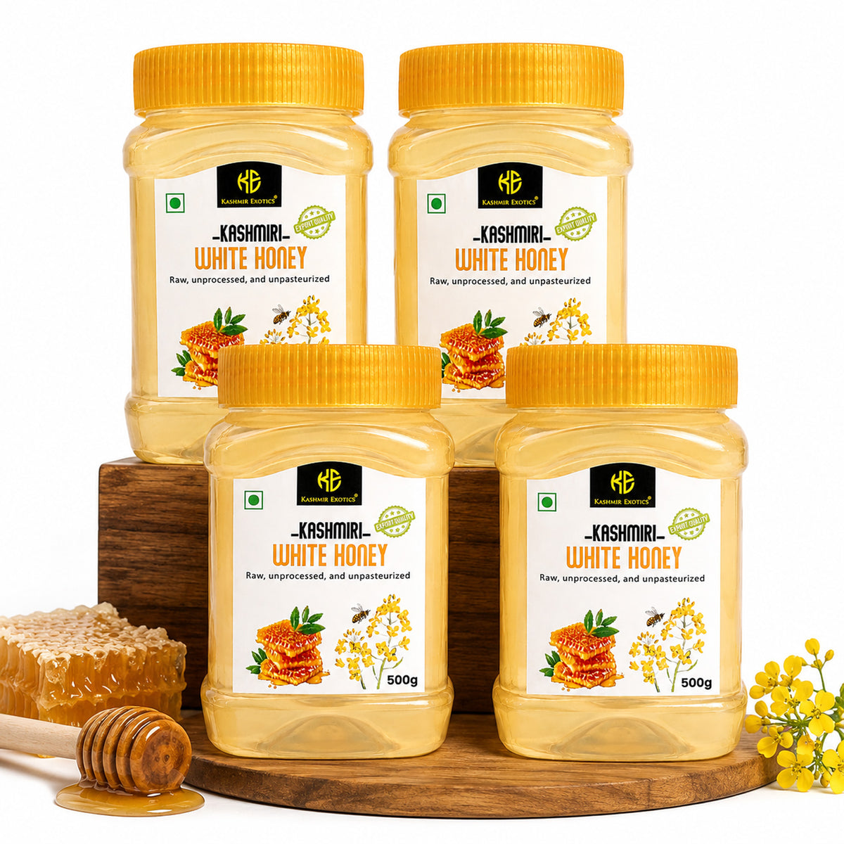 Pure Kashmiri Natural White Honey