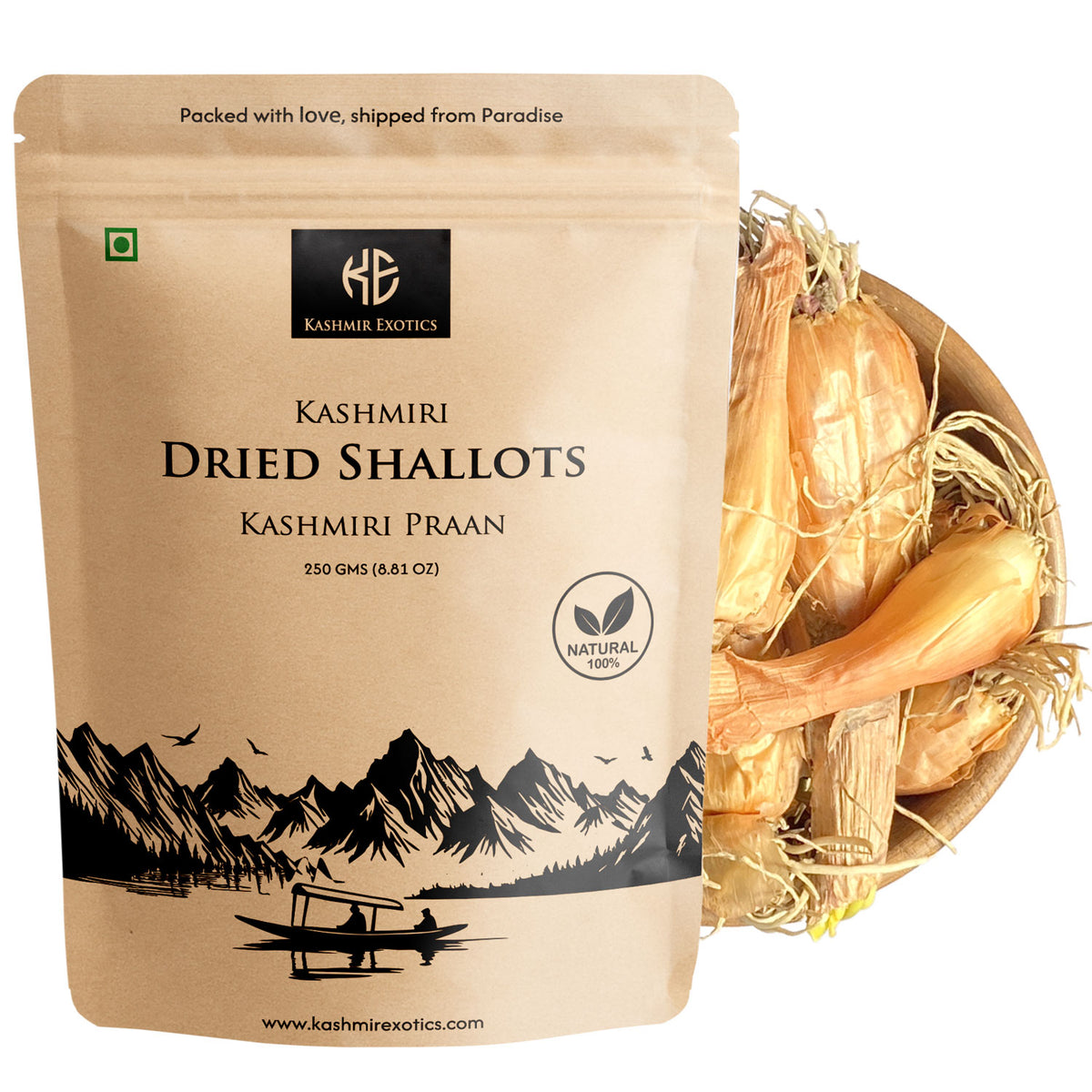 Kashmiri Shallots | Wild Onion (Praan) 250gm
