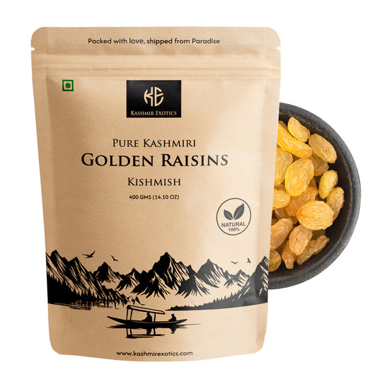 Pure Kashmiri Golden Raisins