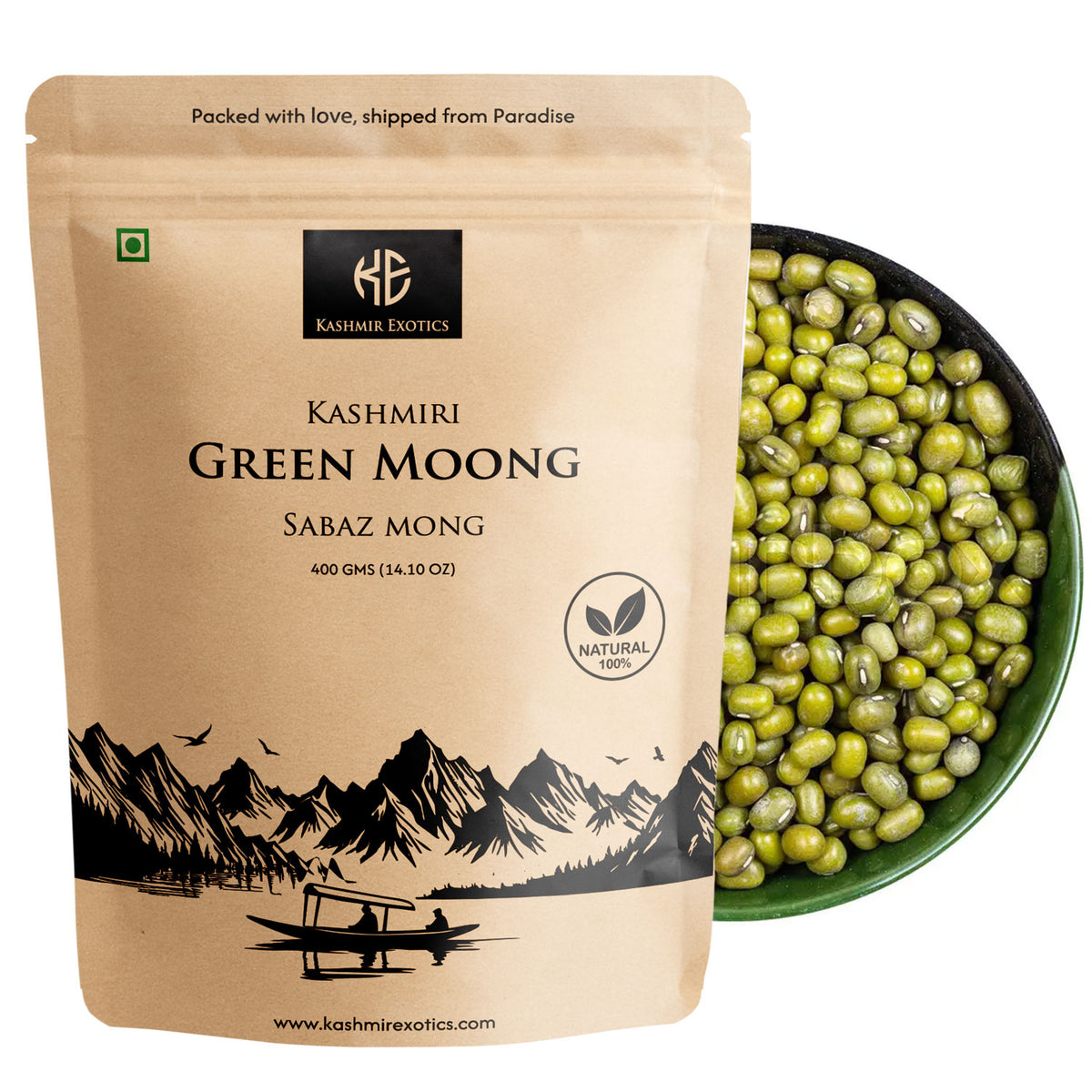 Kashmiri Green Mong Dal (Sabaz Mong)