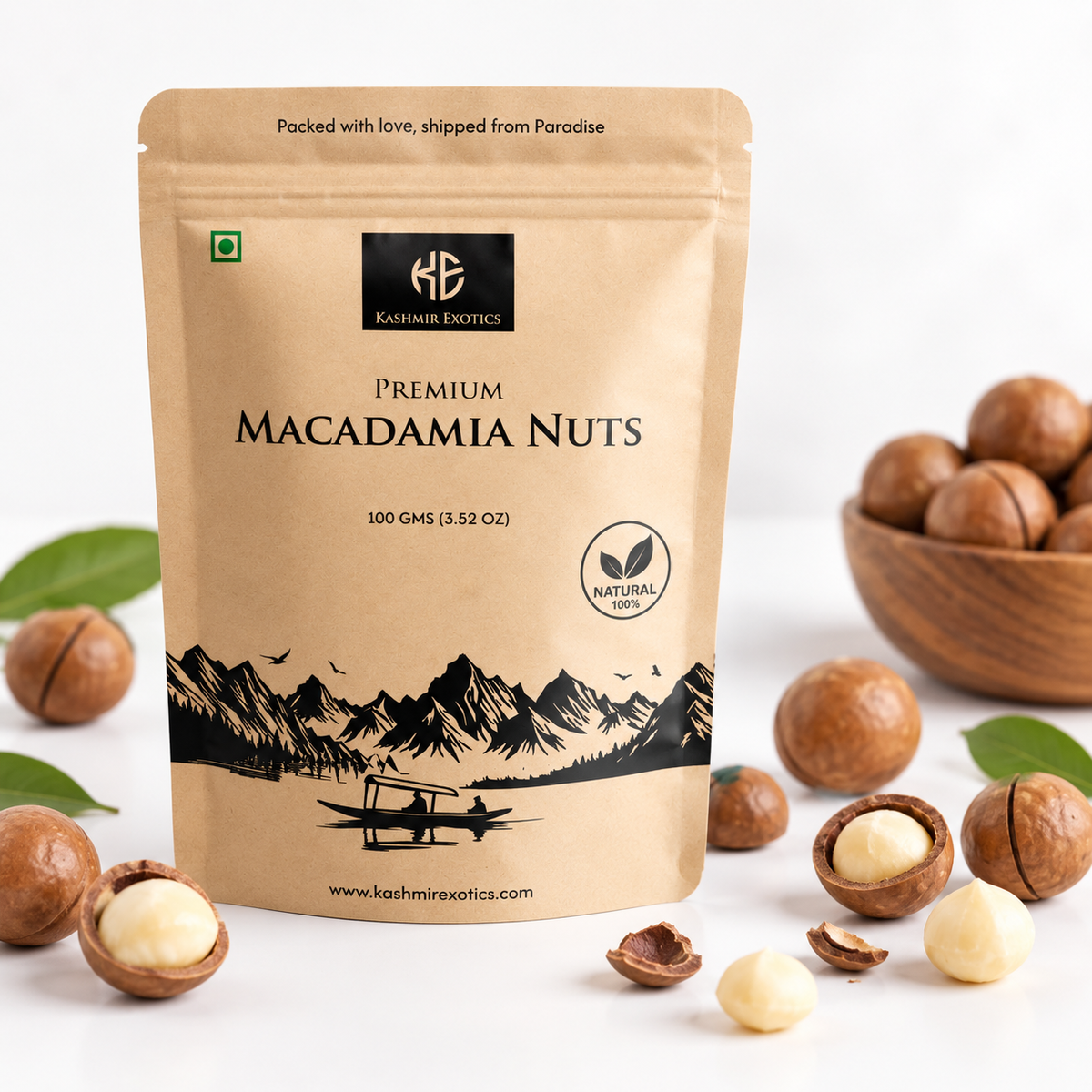 Premium Macadamia Nuts 100gm
