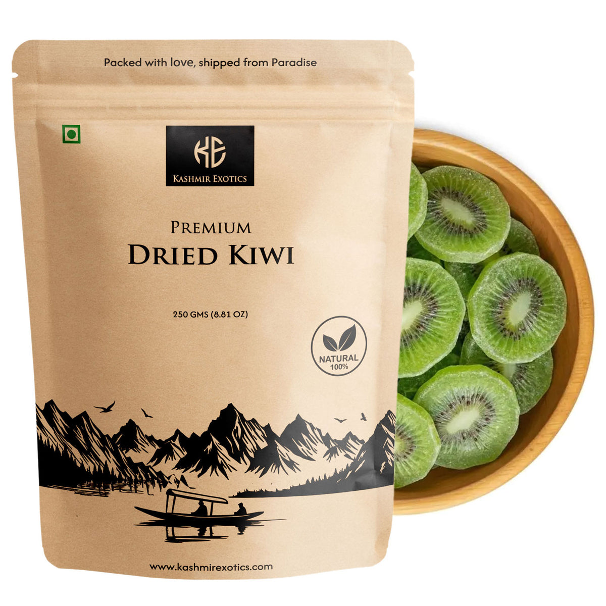 Premium Dried Kiwi 250gm
