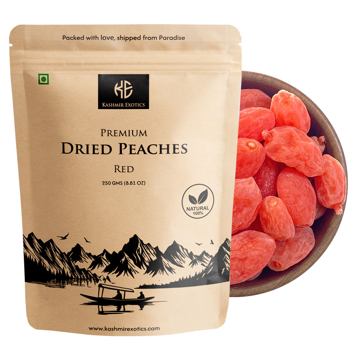 Premium Dried Red Peach  250gm