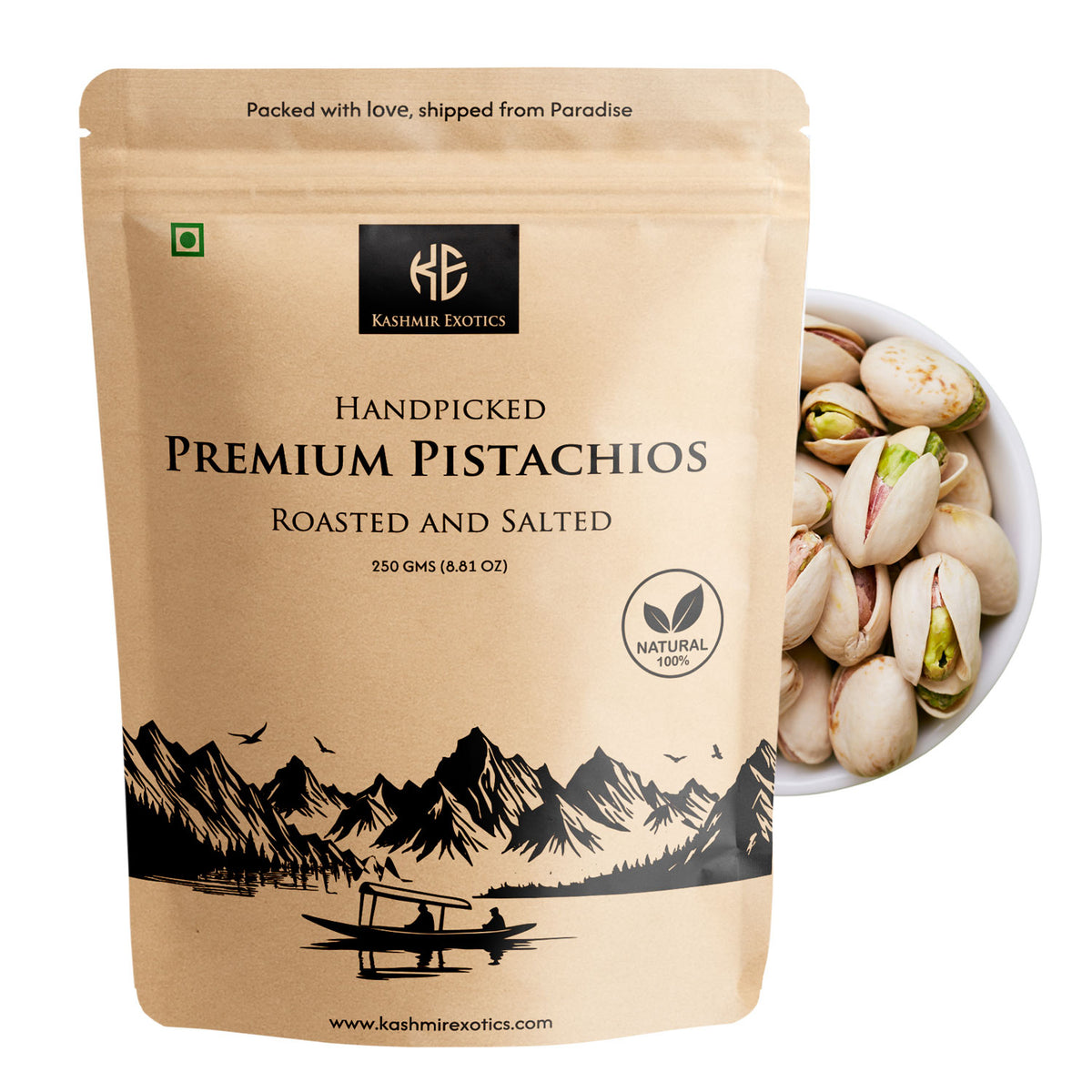 Premium Roasted and Salted Pistachios