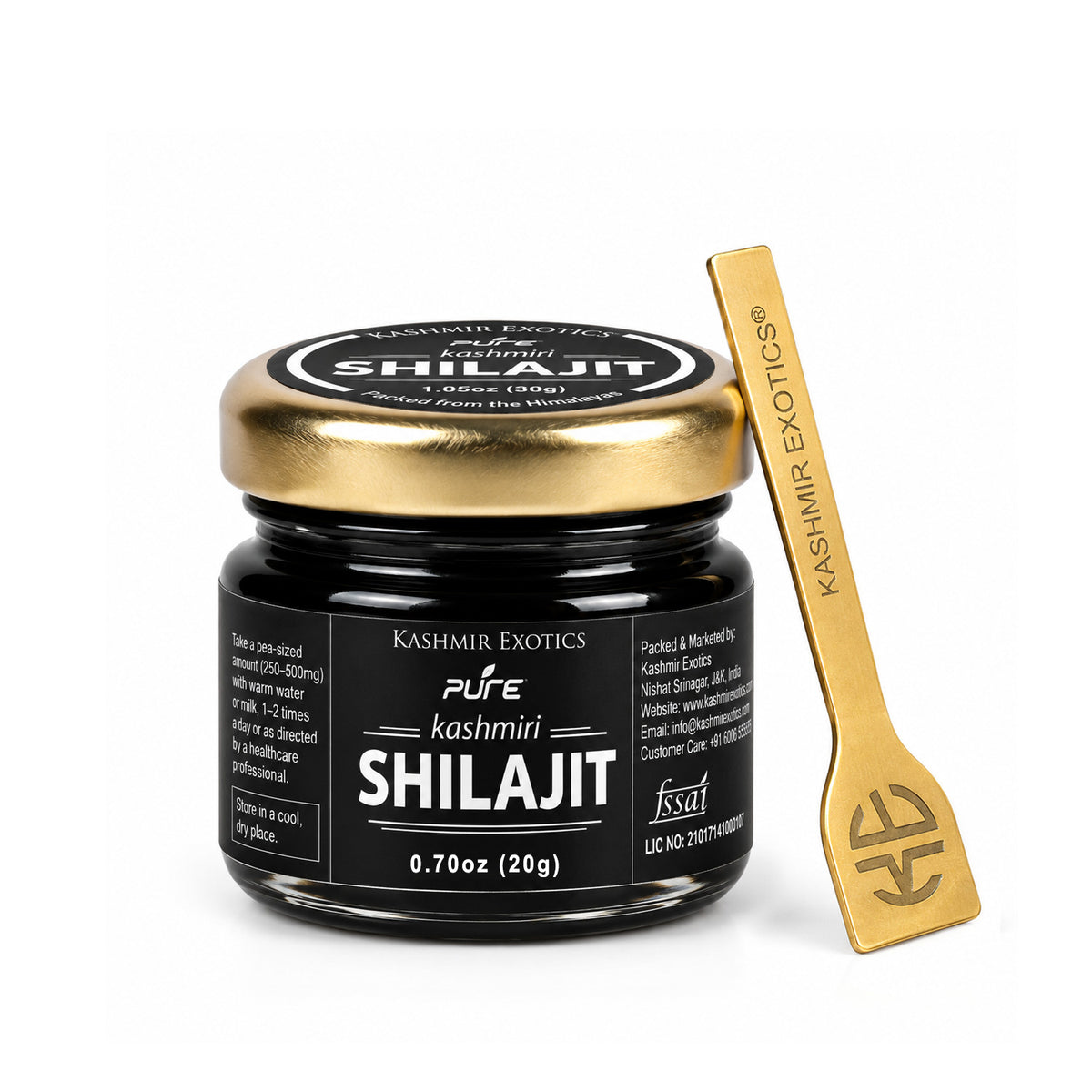 Pure Kashmiri Shilajit Semi Solid (20 g)