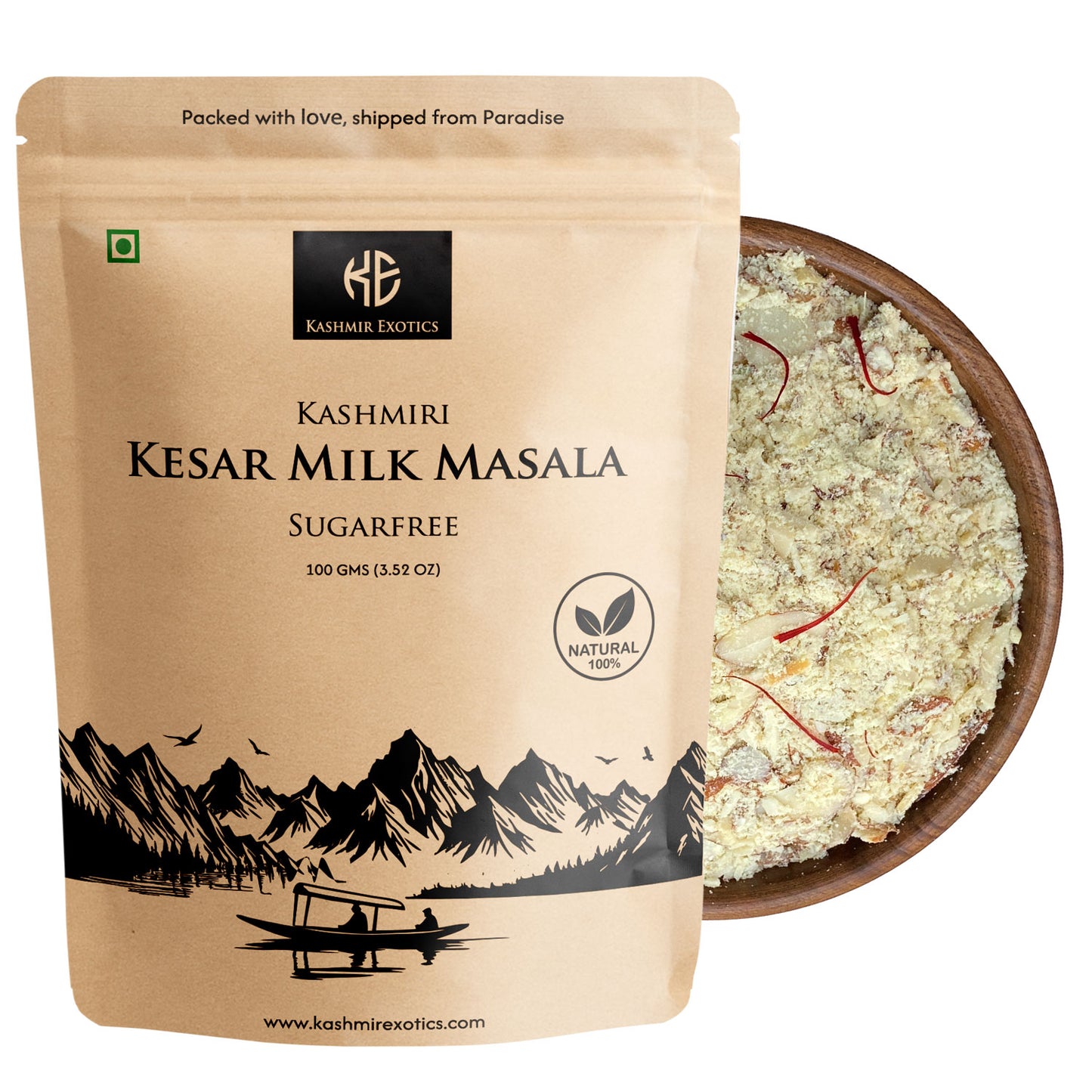Kashmiri Kesar Milk Masala 100 gms