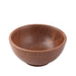 Handcrafted Walnut Round shaped Bowl (4.2 x 4.2 x 2.2 Inches)