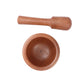 Handcrafted Walnut Wood Okhli Mortar(3.75 x 3.75 x 3.5 Inches)