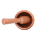 Handcrafted Walnut Wood Okhli Mortar(3.75 x 3.75 x 3.5 Inches)