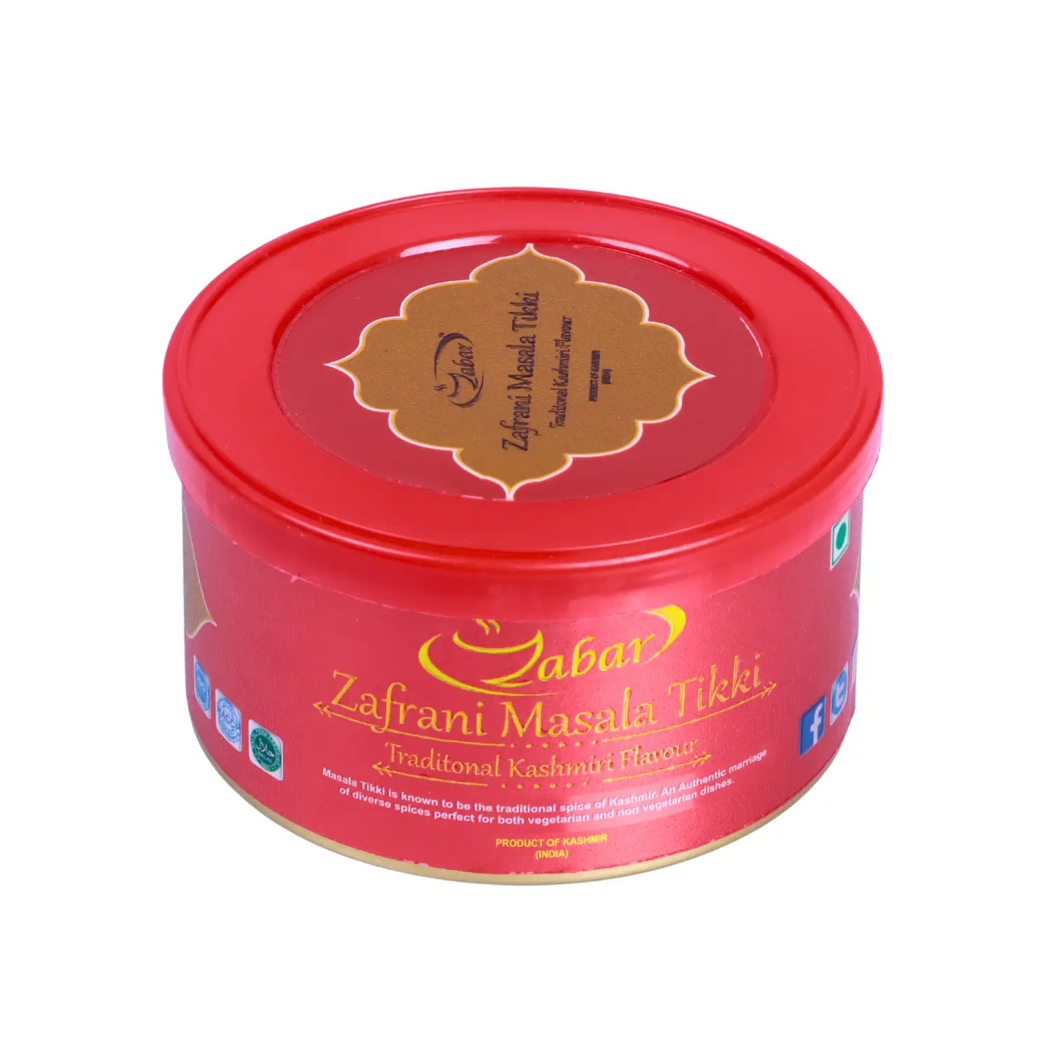 Zabar Zaffrani Masala Tikki 200 gm Kashmir Exotics
