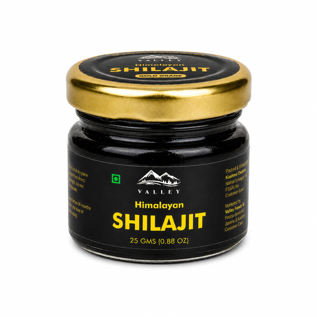 Valley Himalayan Shilajit 25gm Soft gel form